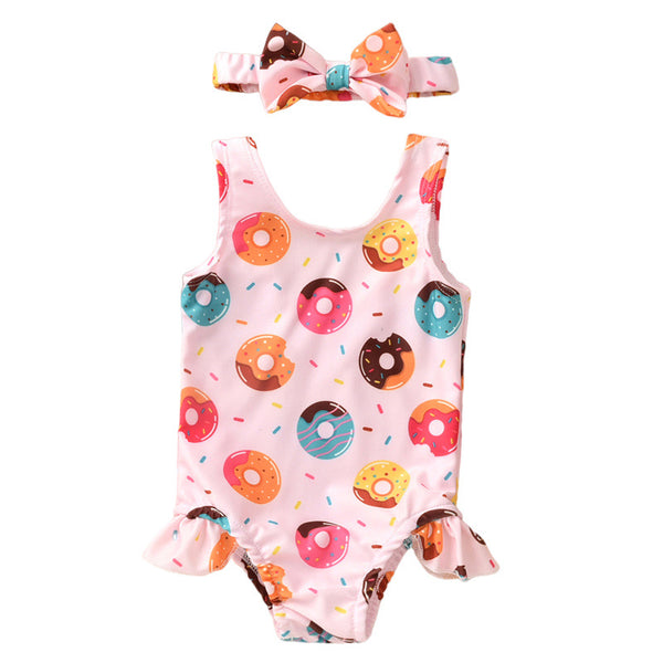Traje de Baño Infantil de Una Pieza con Diseño de Cangrejo Cartoon - Image 5