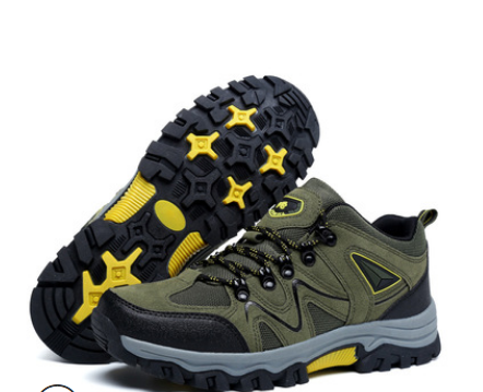 Zapatos de Senderismo Ante para Hombre - Diseño Bajo y Versátil - Image 9