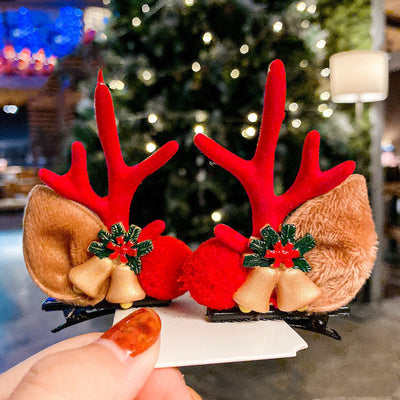 Pinzas Navideñas Decorativas - Clips Festivos de Pato, Muñeco de Nieve y Astas - Image 49