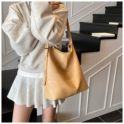 Bolso Tote de Hombro Leisure con Gran Capacidad y Textura - Image 29