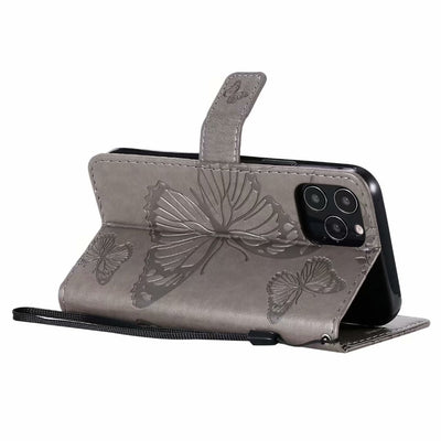 Funda de Cuero para Teléfono con Mariposa Prensada - Image 72