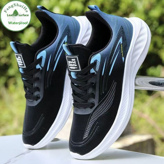 Zapatos Casuales Deportivos de Cuero con Suela Flexible e Impermeable - Image 14
