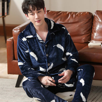 Pijama Térmico Grueso para Hombre - Franela Abrigadora - Image 9