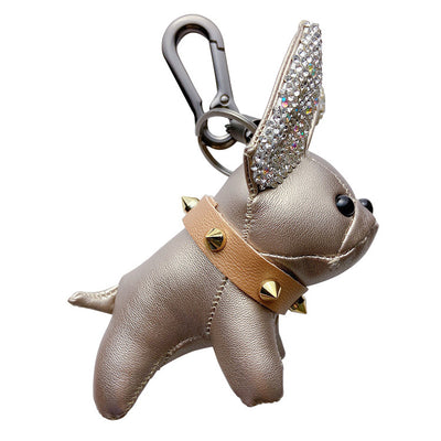 Llavero de Cuero Diamante para Perro - Image 8