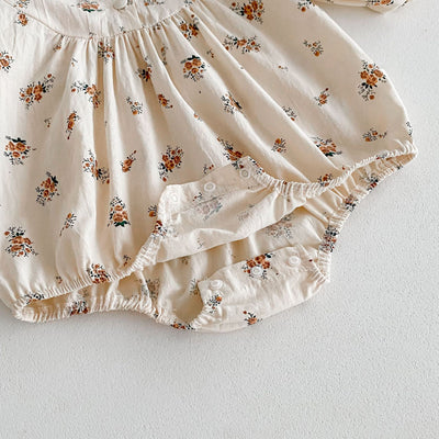 Blusa Infantil Primavera Estilo Coreano Floral Manga Larga - Image 15