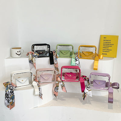 Bolso Transparente con Correa Ancha para Mujer - Estilo Crossbody - Image 10