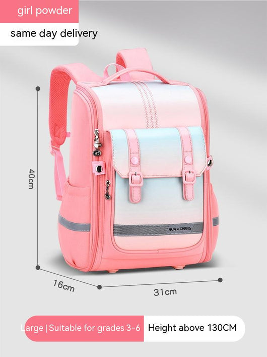 Mochila Escolar Ergonómica de Gran Capacidad con Protección Dorsal para Primaria - Image 15