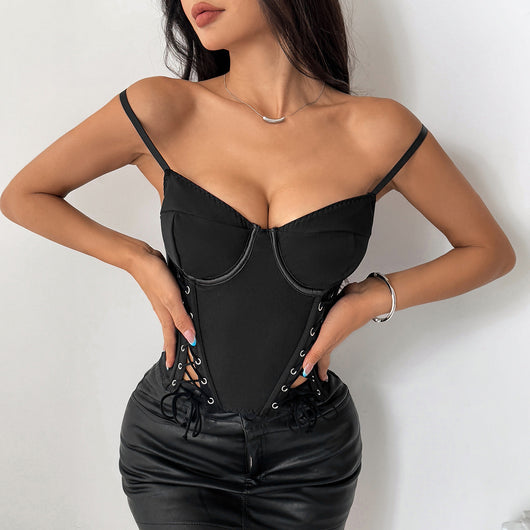 Top Deportivo Minimalista con Aros y Ajuste en Cintura - Image 6