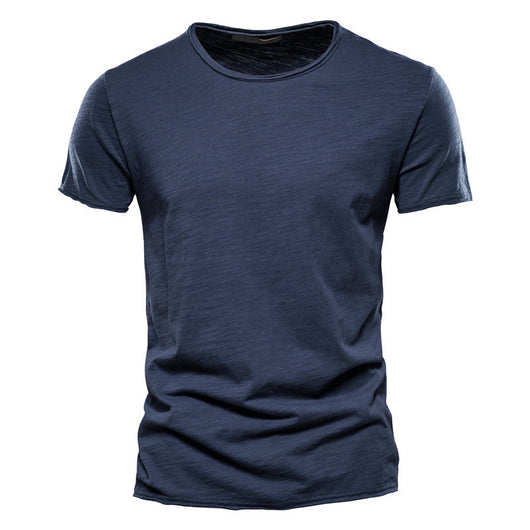 Camiseta Slim Fit de Algodón Texturizado para Hombre - Image 6