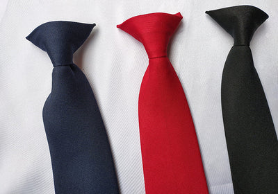 Corbata de Seguridad Profesional con Botones Desprendibles Negro - Image 13