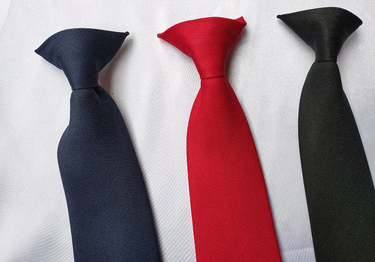Corbata de Seguridad Profesional con Botones Desprendibles Negro - Image 13