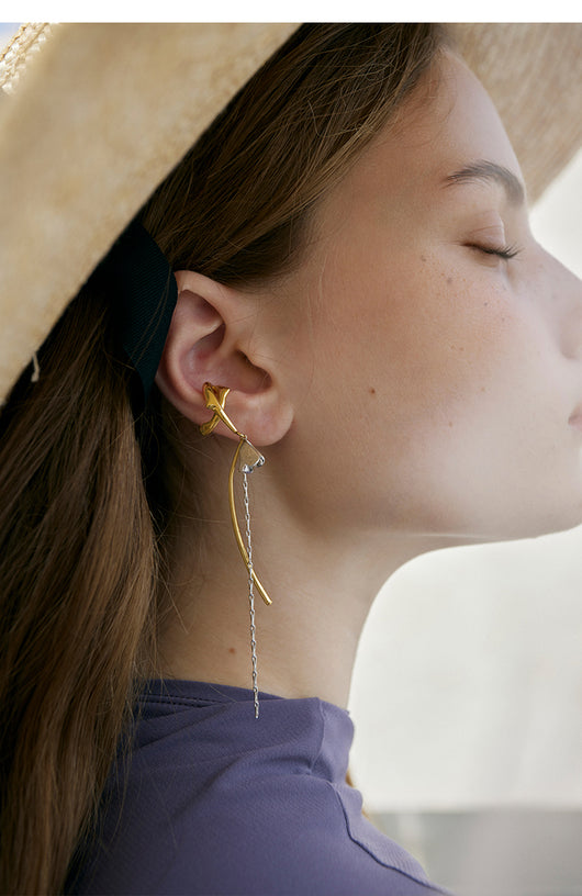 Aretes de Flores Retro Lujo de Nicho para Mujer con Borlas - Image 13