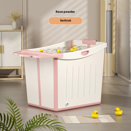 Bañera Plegable Infantil Grande con Refuerzo de Grosor - Image 5