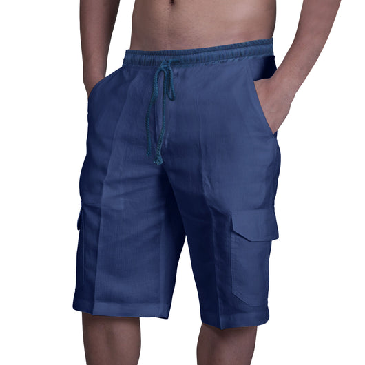 Pantalones Cargo de Playa para Hombre con Múltiples Bolsillos - Image 6