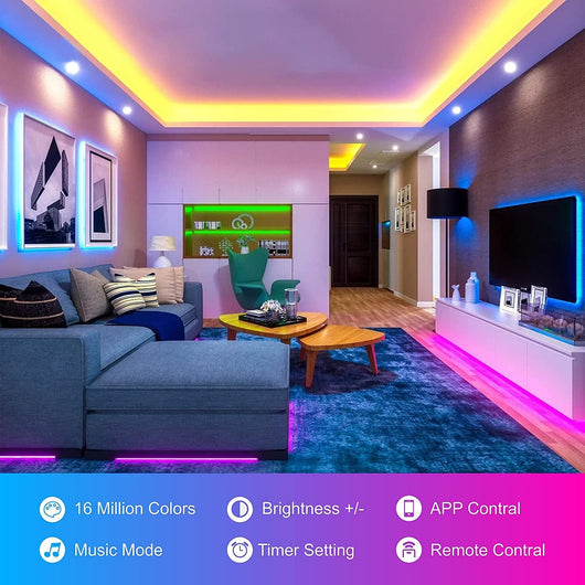 Tira LED RGB Inteligente con Bluetooth y Control por Música - Image 14