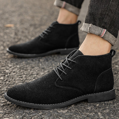 Zapatos y Botas de Negocios Retro Británico para Hombre - Image 6