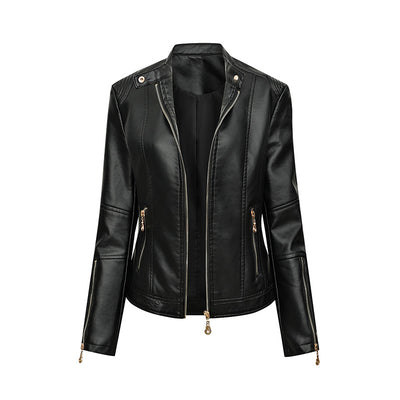 Chaqueta de Cuero Sintético para Mujer - Image 10