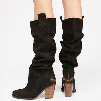 Botas Retro con Tacón Ancho - Image 16