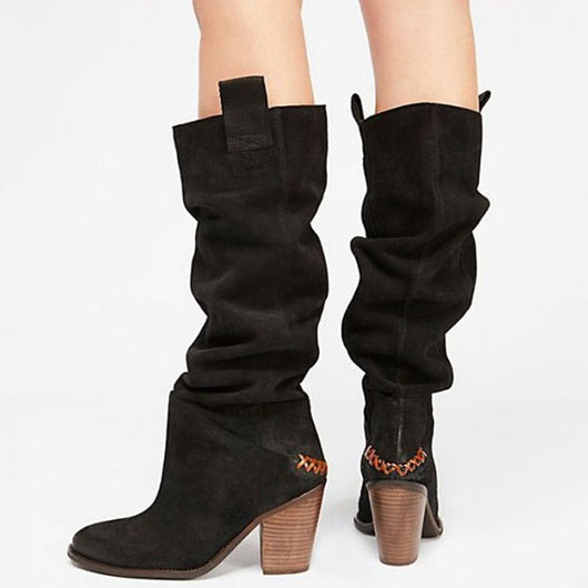 Botas Retro con Tacón Ancho - Image 16