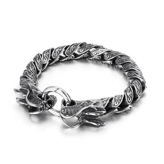 Pulsera Masculina de Acero Titanio con Doble Cierre Personalizado - Image 4