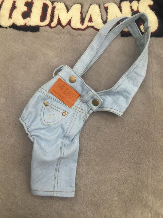 Pantalones Vaqueros con Tirantes para Perros - Ropa Ajustable Todo Uso - Image 9