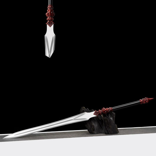Espada Loto Estilo Largo - Réplica sin Filo para Exhibición y Cine - Image 3