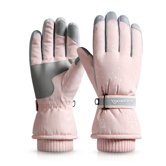 Guantes Térmicos Acolchados para Ciclismo con Relleno de Terciopelo y Algodón - Image 9