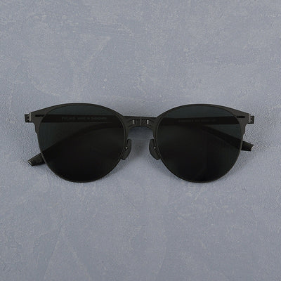 Gafas de Sol Vintage Plegables para Hombre en Acero Inoxidable - Image 40