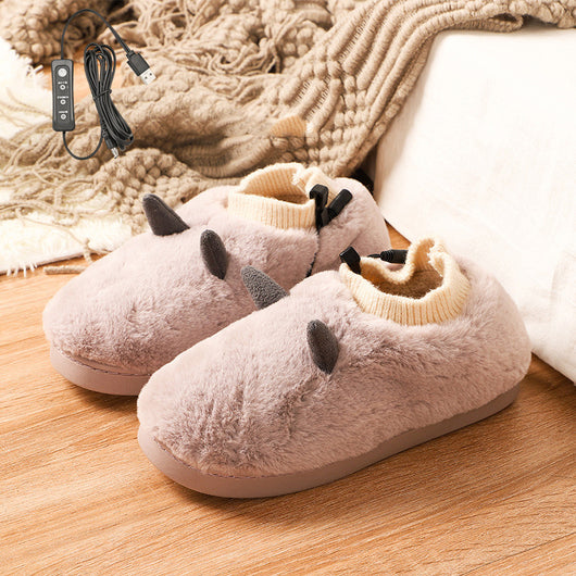 Calentador de Pies Eléctrico USB - Pantuflas Térmicas Portátiles - Image 3