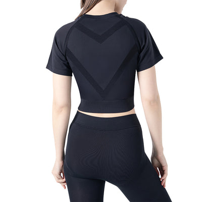 Top Deportivo de Yoga Tejido en Color Sólido - Image 7