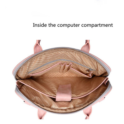 Bolsa para Laptop de Cuero Sintético para Mujer - Image 19