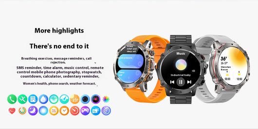 Reloj Inteligente AK56 con Llamadas Bluetooth para Actividades al Aire Libre - Image 34