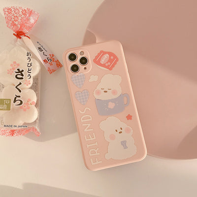 Funda para iPhone Compatible con Apple, Diseño Cubo Rubik Conejo, Acabado Mate Suave - Image 3