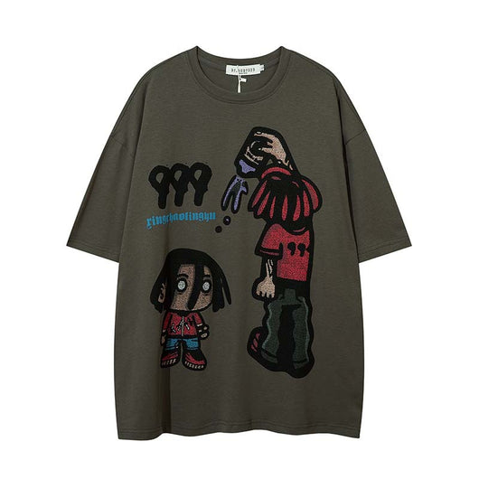 Camiseta Suelta Casual de Manga Corta para Hombre - Image 6