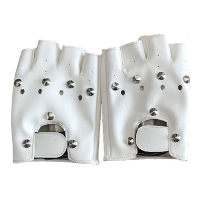 Guantes de Ciclismo Infantiles Medio Dedo PU Sports - Image 7
