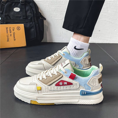 Tenis Blancos Deportivos Estilo Tendencia Nacional - Zapatillas Versátiles para Estudiantes - Image 5