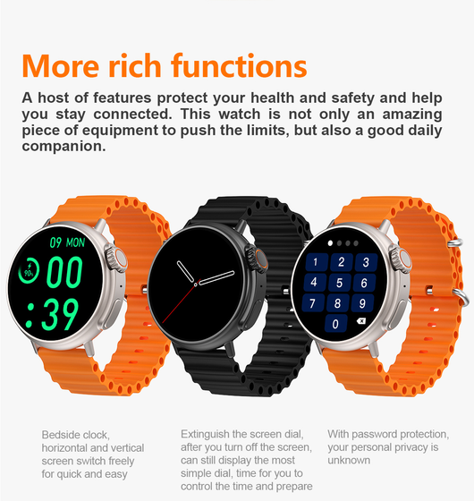 Reloj Inteligente AMOLED 1.6" Llamadas Bluetooth - Image 50