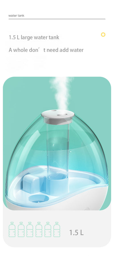 Humidificador Ultrasónico USB 1.5L para Dormitorios y Hoteles - Image 15