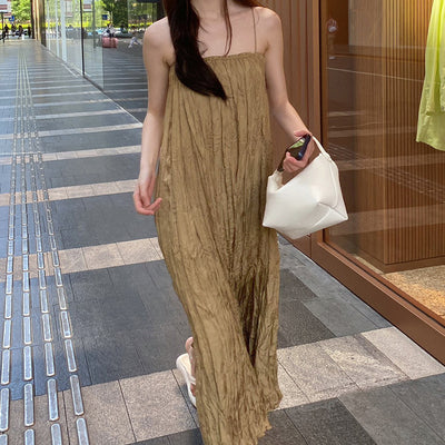 Falda Plisada Elegante con Tirantes Moldeadora - Image 6