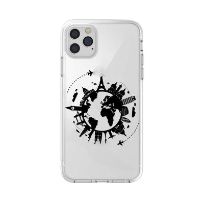 Funda Transparente de Silicona con Diseño de Mapa - Image 3