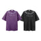 Camiseta Masculina Gola Redonda Estilo Gótico Vintage com Letras Bordadas