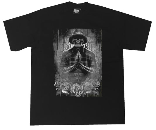 Playera Clásica Calavera West Coast Estilo Old School - Image 2