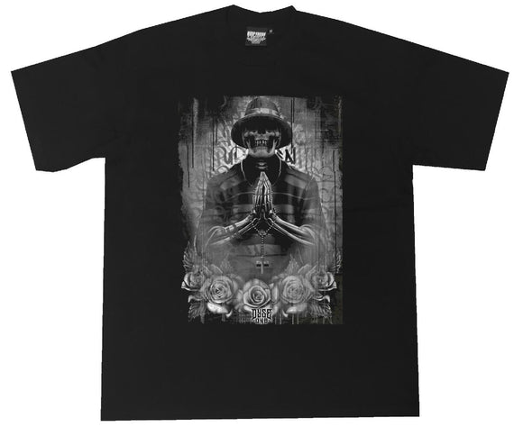 Playera Clásica Calavera West Coast Estilo Old School