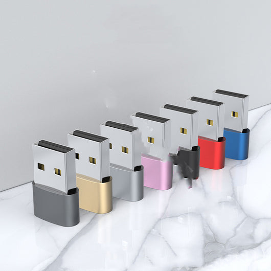 Adaptador USB Tipo-C Macho a Hembra en Aleación de Aluminio - Image 13