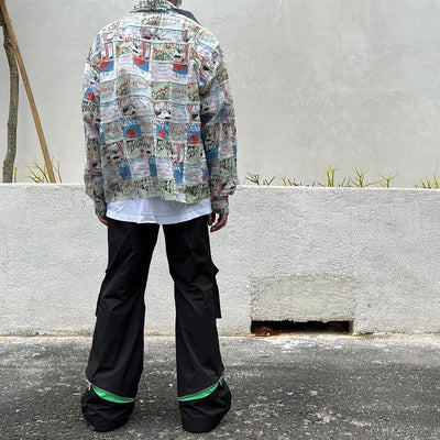 Pantalones de Rendimiento con Cierre Oculto y Detalles en Contraste - Image 9