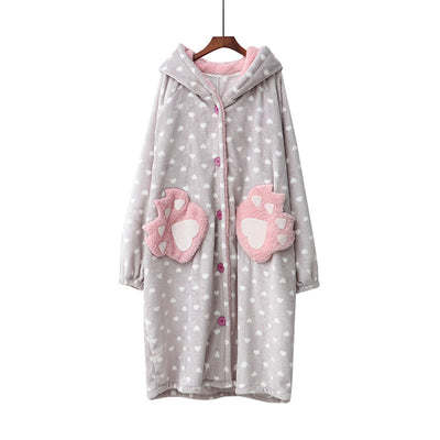 Pijama Franela Coral - Comodidad Todo el Año para Casa - Image 3