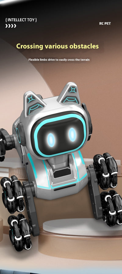 Perro Robótico Musical Recargable con Control Remoto - Juguete Educativo - Image 12