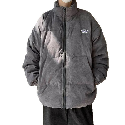Abrigo Hombre Retro Oversized con Cuello Alto Reforzado - Image 5