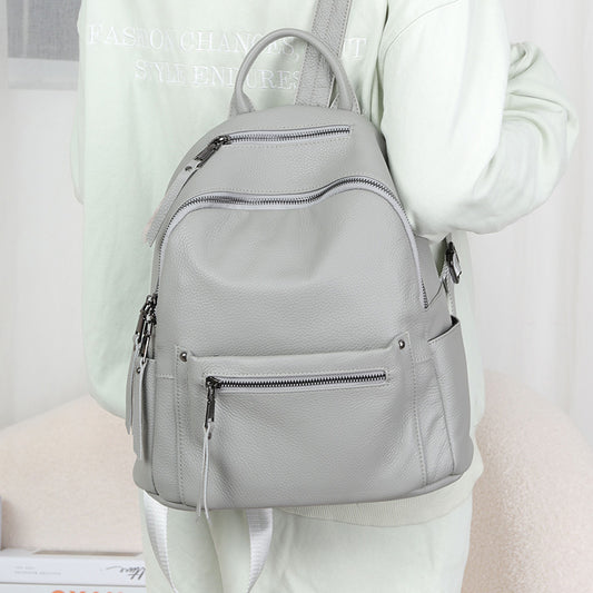 Mochila de Cuero para Mujer - Diseño Minimalista y Funcional