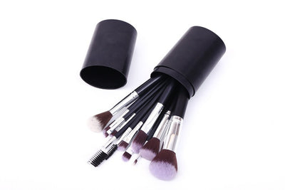 Set de 12 Brochas de Maquillaje Profesional con Estuche - Image 9